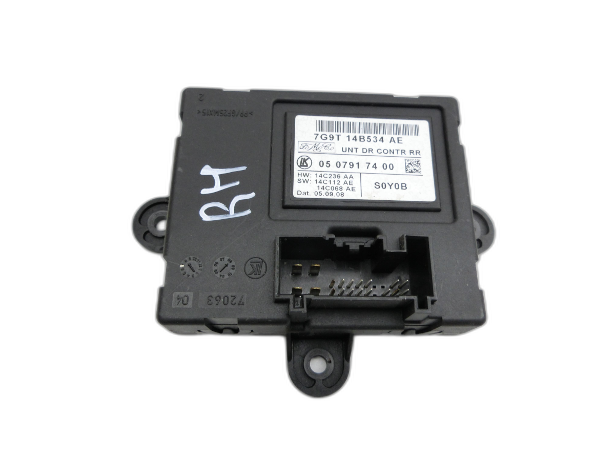 Ford Mondeo IV 4 07-10 Steuergerät ECU Modul Türsteuergerät Rechts Hinten  - Bild 1