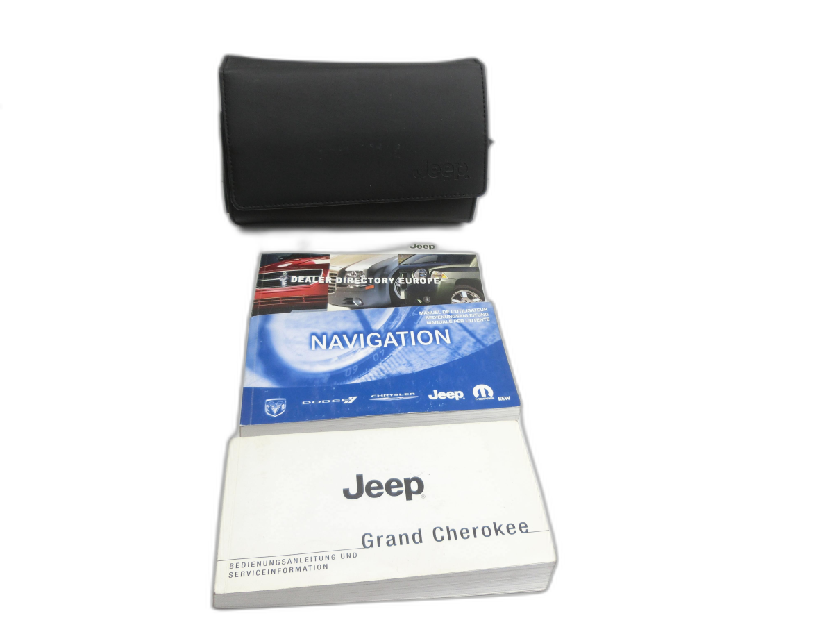 Jeep Grand Cherokee WK2 10-13 Serviceheft Betriebsanleitung Anleitung Bordmappe  - Bild 1