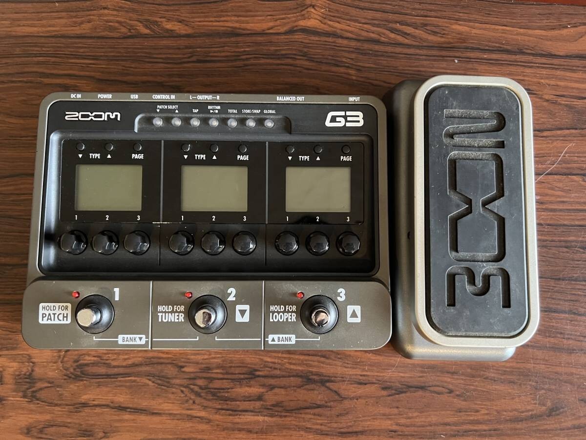 Zoom G3 Guitar Effects & Amp Simulator Pedal Used F/S | eBay