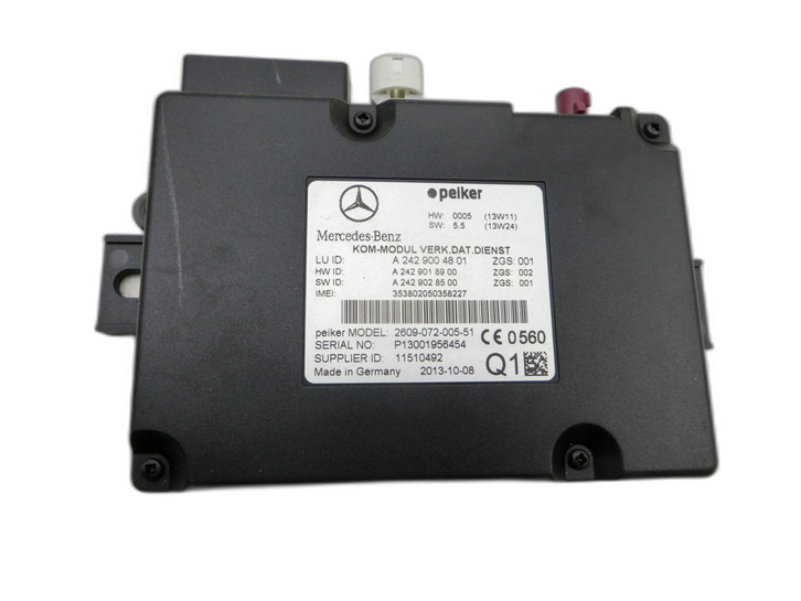 Mercedes CLS 250 C218 11-14 Steuergerät Kom Modul Verk. Dat. Dienst  - Bild 1