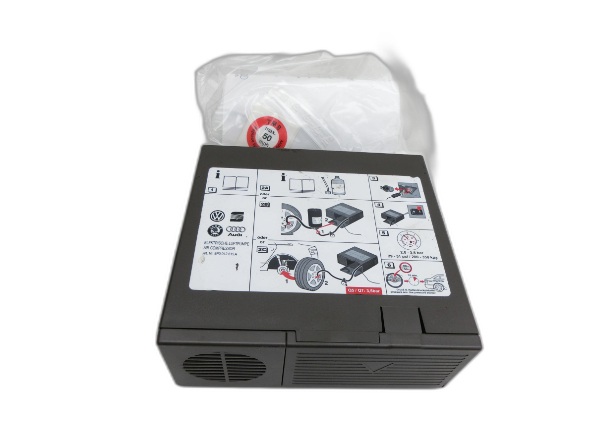 Audi A4 8K B8 07-11 TDI 2,0 105KW Kompressor Elektropumpe Dichtmittel Reifen  - Bild 1