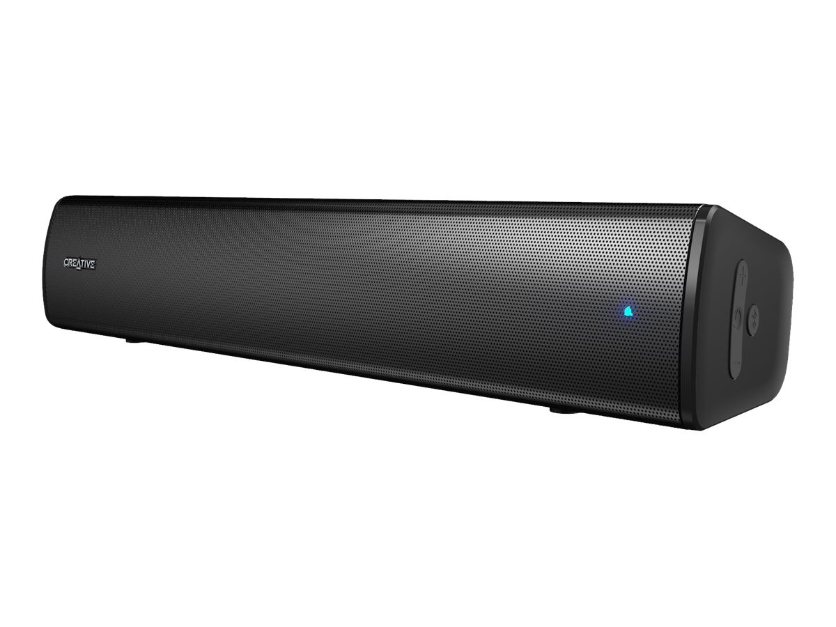 Creative Stage Air V2, Soundbar schwarz, Bluetooth, USB-A, USB-C, Klinke