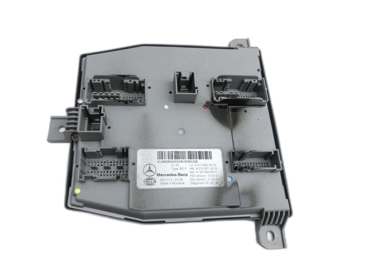 Control Unit ECU module SAM Front for Mercedes W213 E200 16-20 - Bild 1