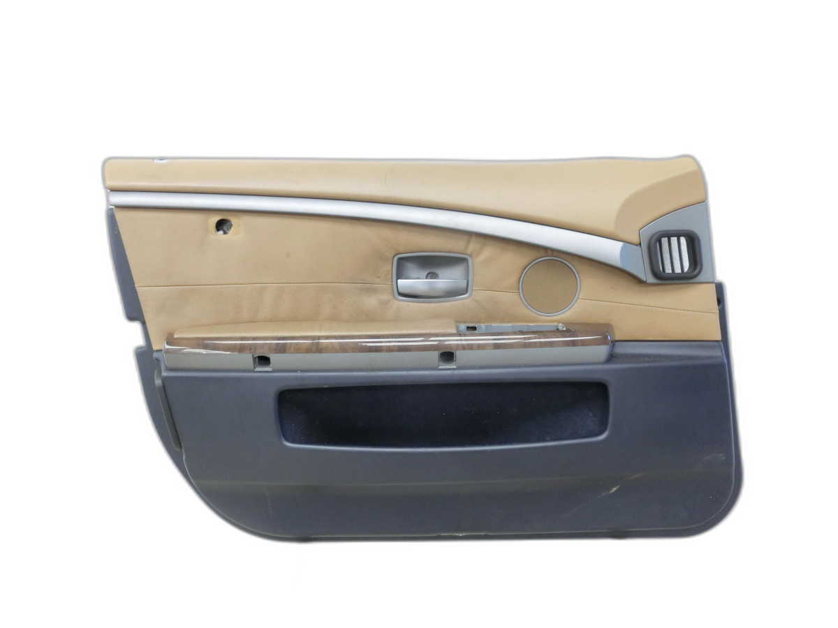 BMW E65 7er 01-05  Türverkleidung Türpappe Links Vorne SRS  - Bild 1
