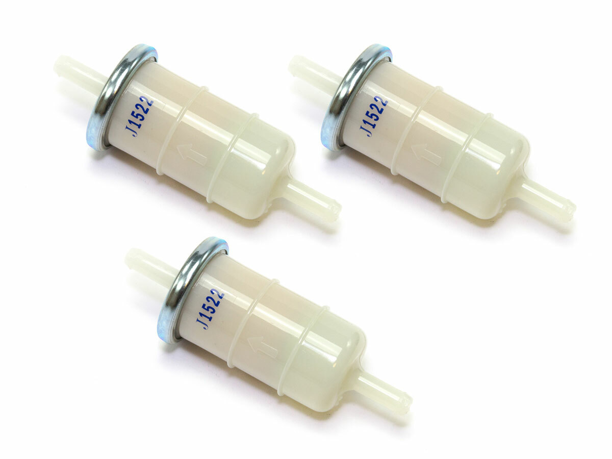 Benzinfilter Set 3 Stück 7 mm für Honda GL 1000 1100 1200 GL1000 LTD Goldwing 