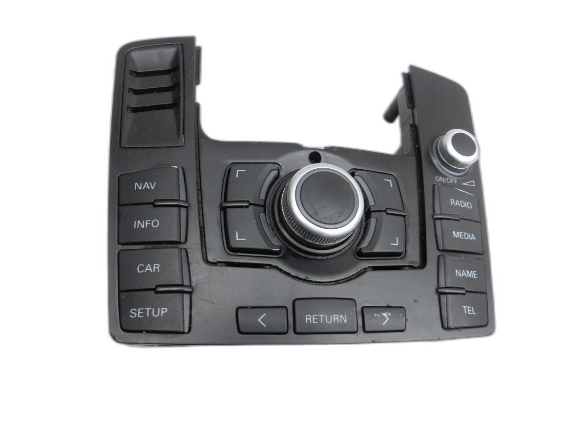 Audi Q7 4L 05-09 Bedienteil Controller Dreh Regler Navi Bordcomputer Multimediabedienteil Navigation  - Bild 1
