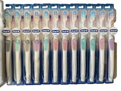 12 Pack Oral B Gum Care Compact Toothbrush, Extra Soft For Sensitive Teeth/Gums