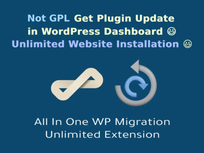 I'll insall All-In-One WP Migration Unlimited Extension Plugin WordPress Service
