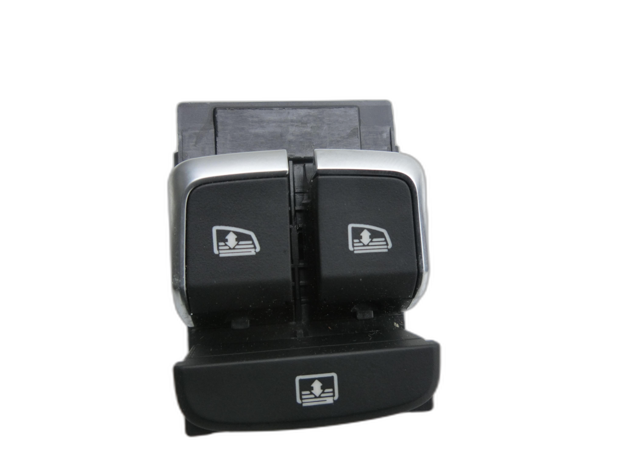 Audi A8 4H D4 09-17 Schalter für Sonnenschutzrollos Hinten  - Bild 1