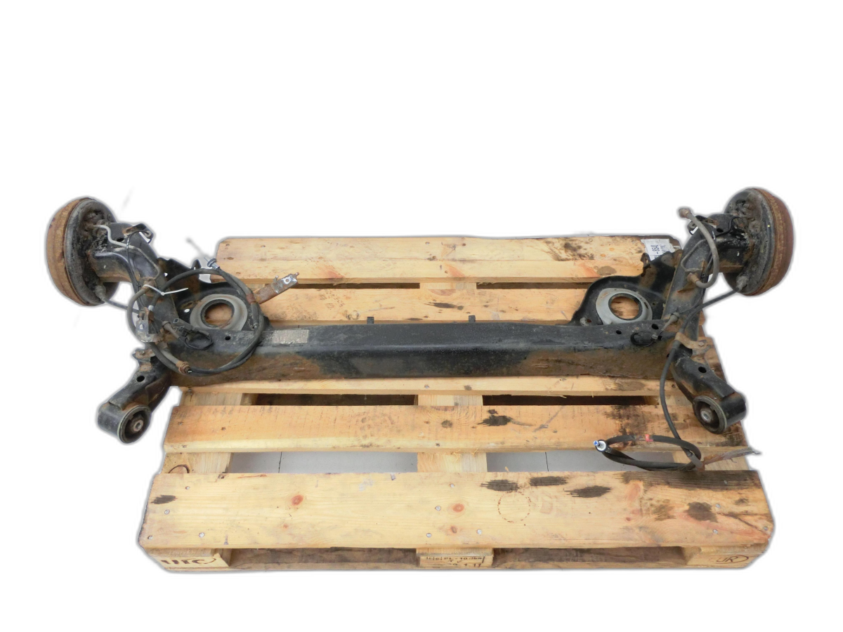 Nissan Micra V K14 17-22 5T Hinterachse Achse mit Trommelbremse  - Bild 1