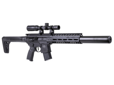 (NEW) SIG Sauer MCX Pellet Rifle Gen 2, Black, Scoped by SIG Sauer