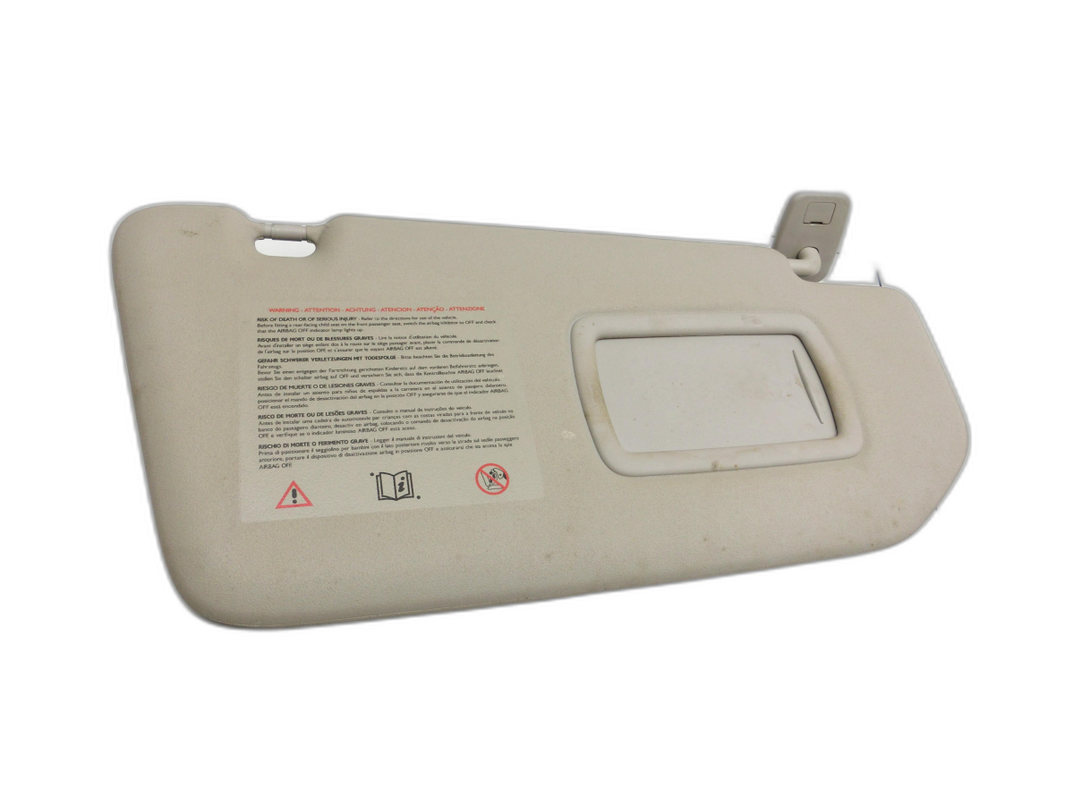 Sun Visor Right for passenger Renault Scenic III 09-12 - Bild 1