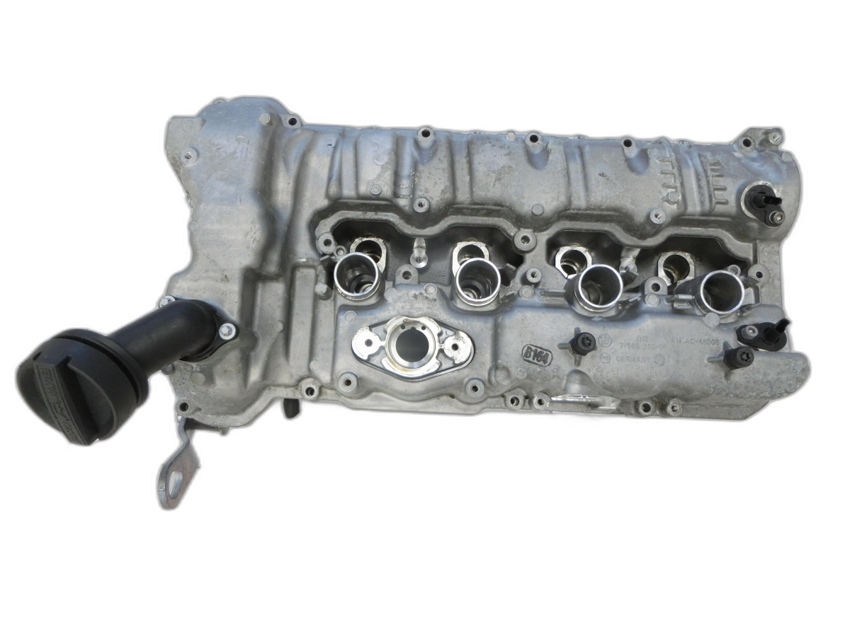 BMW F01 F04 7er AH7 08-12 Hybrid 4,4 330KW N63B44A Zylinderkopf Rechts  - Bild 1