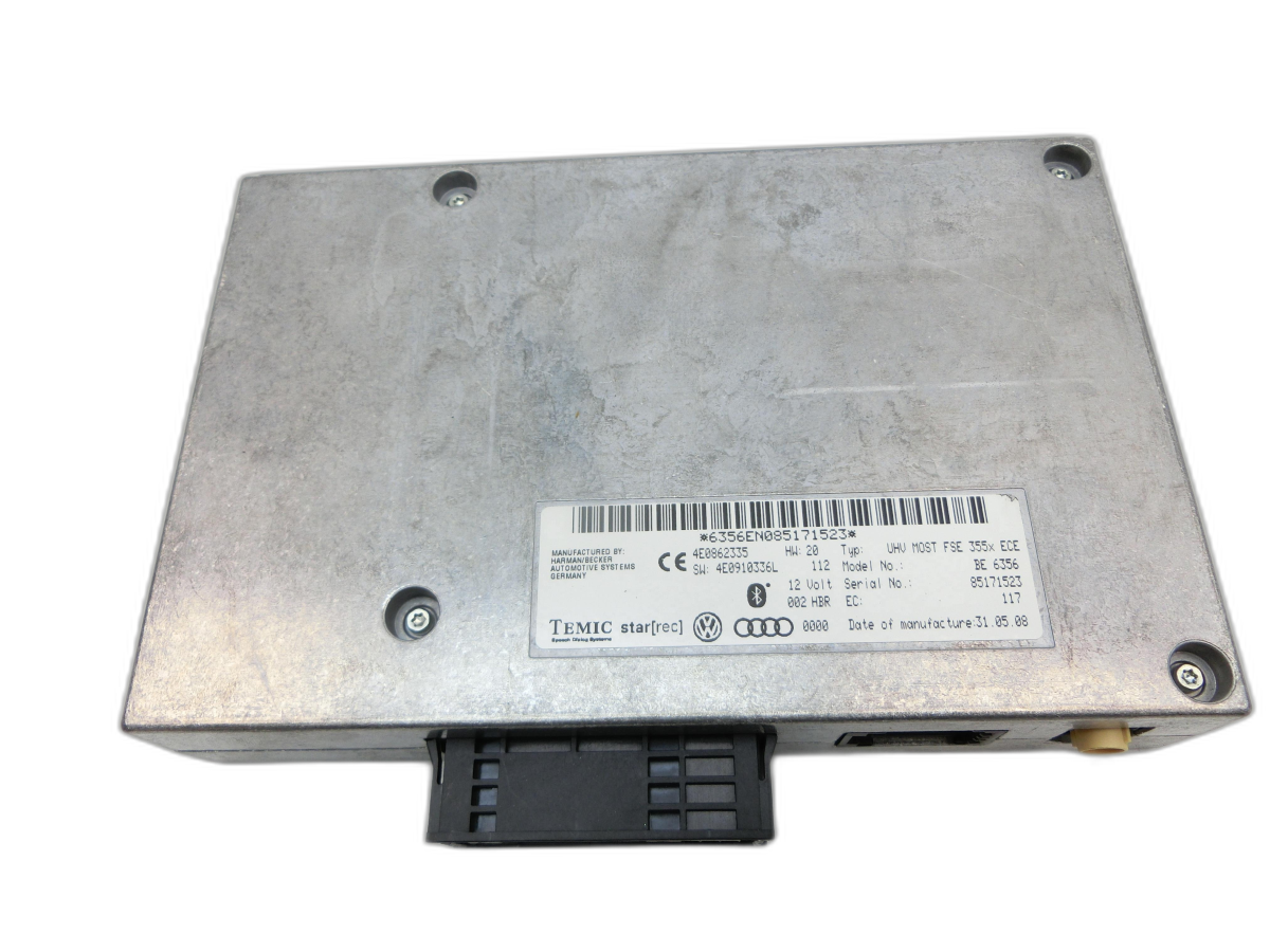 Audi A4 8K B8 07-11 TFSI 1,8 88KW Bluetooth Interfacebox Steuergerät BE6356  - Bild 1