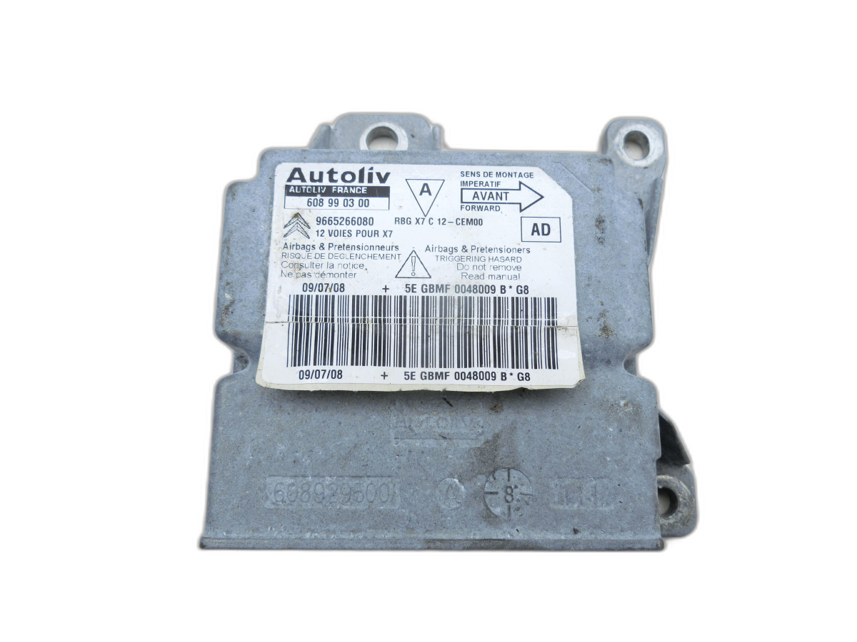 Citroen C5 RD TD 08-10 Airbag Steuergerät Airbagsteuergerät  - Bild 1