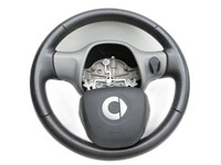 Smart ForTwo 451 07-10 Lenkrad Airbaglenkrad 3 Speichen Leder Smart ForTwo 451 07-10 01.12.2009 A4518602902... Vorschau 1