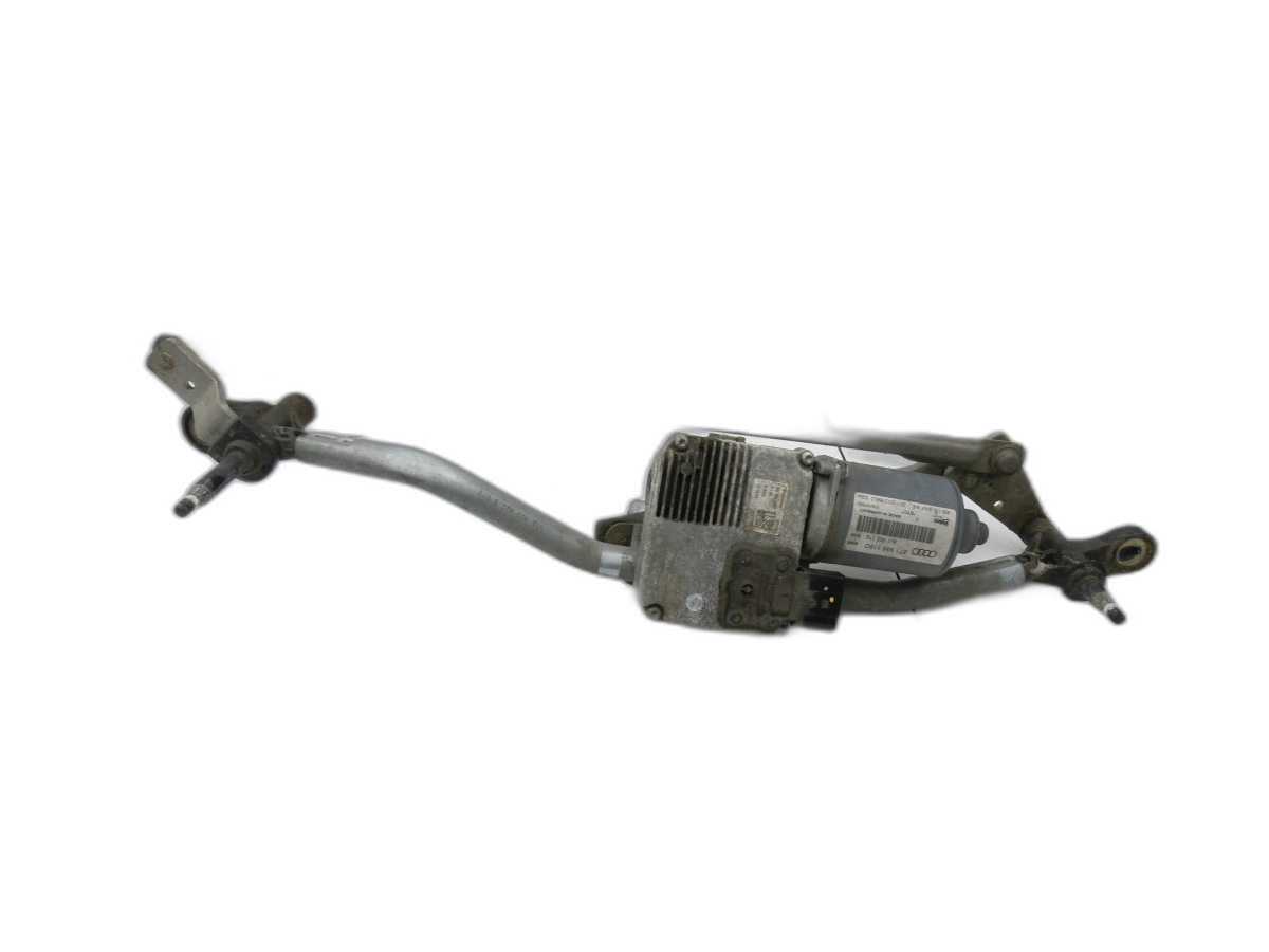 Audi A5 8T Sportback 11-16 Wischermotor m. Wischergestänge Vorne  - Bild 1