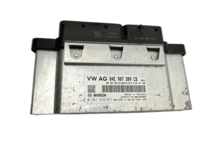 Seat Ibiza III 6J 12-17 1,0 55KW Steuergerät ECU für Motor Motorsteuergerät  - Bild 1