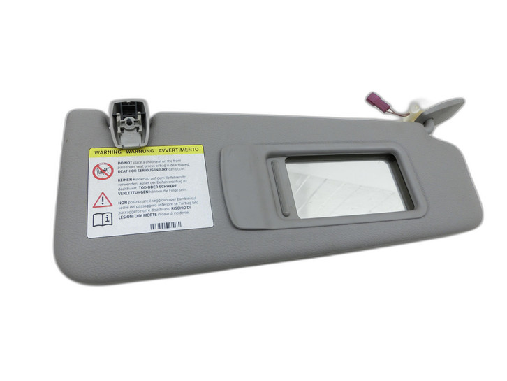 BMW F10 528i 10-13 Sonnenblende Rechts für Beifahrer Beige  - Bild 1