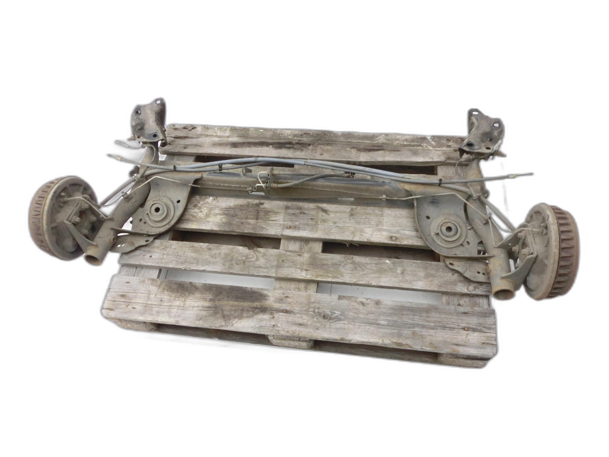 Dacia Logan MCV II 13-20 Kombi Hinterachse Achse m. Trommelbremse  - Bild 1