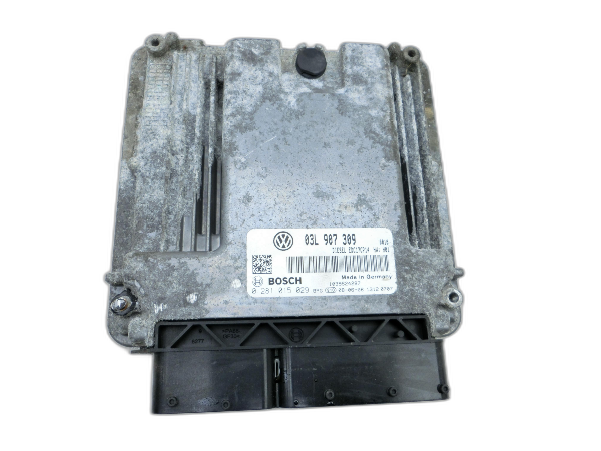 VW Passat 3C B6 06-10 TDI 2,0 103KW Steuergerät ECU für Motor Motorsteuergerät  - Bild 1