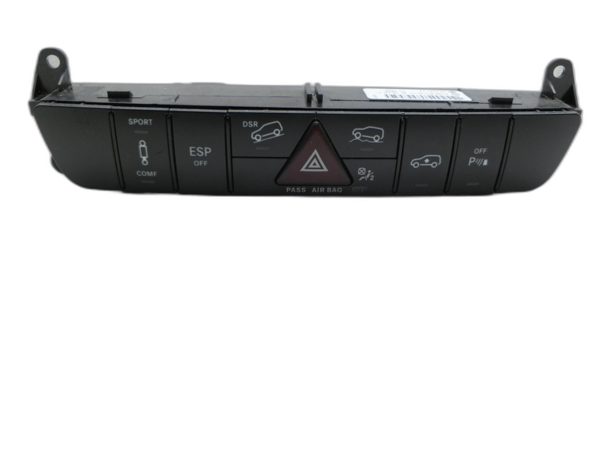 Mercedes W164 ML420 05-09 Warnblinkschalter Schalter ESP Off  - Bild 1