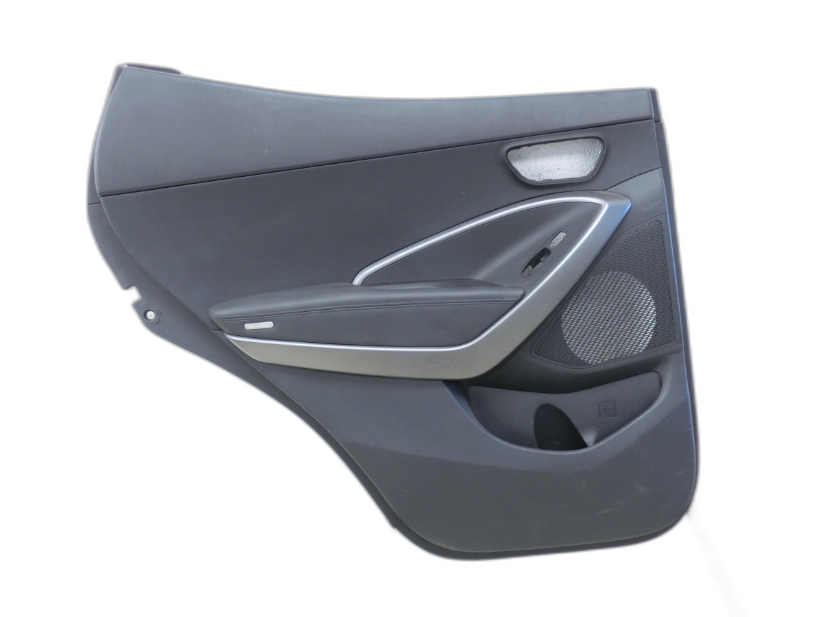 Hyundai Santa Fe III DM 12-15  Türverkleidung Türpappe Links Hinten  - Bild 1