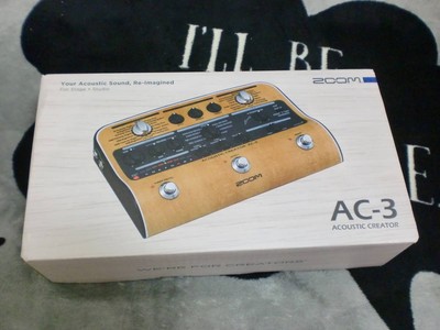 ZOOM Acoustic Creator AC-3 - Enhance Your Acoustic Sound with Precision Effects