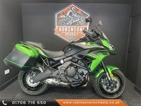 2022 kawasaki Versys 650 Tourer in green with only 269 miles