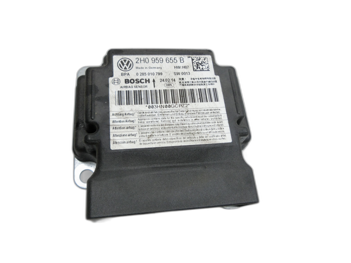 VW Caddy III 2K 10-15 Airbag Steuergerät Airbagsteuergerät  - Bild 1