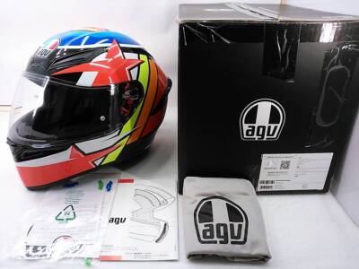 AGV Full Face Helmet K1 Rodrigo XL Size Asian Fit Box Joan