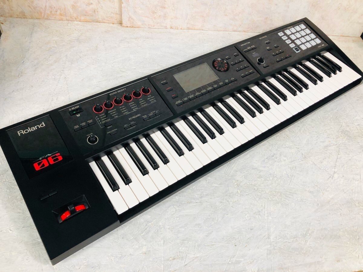 Roland FA-06 Music Workstation Synthesizer with Soft Case