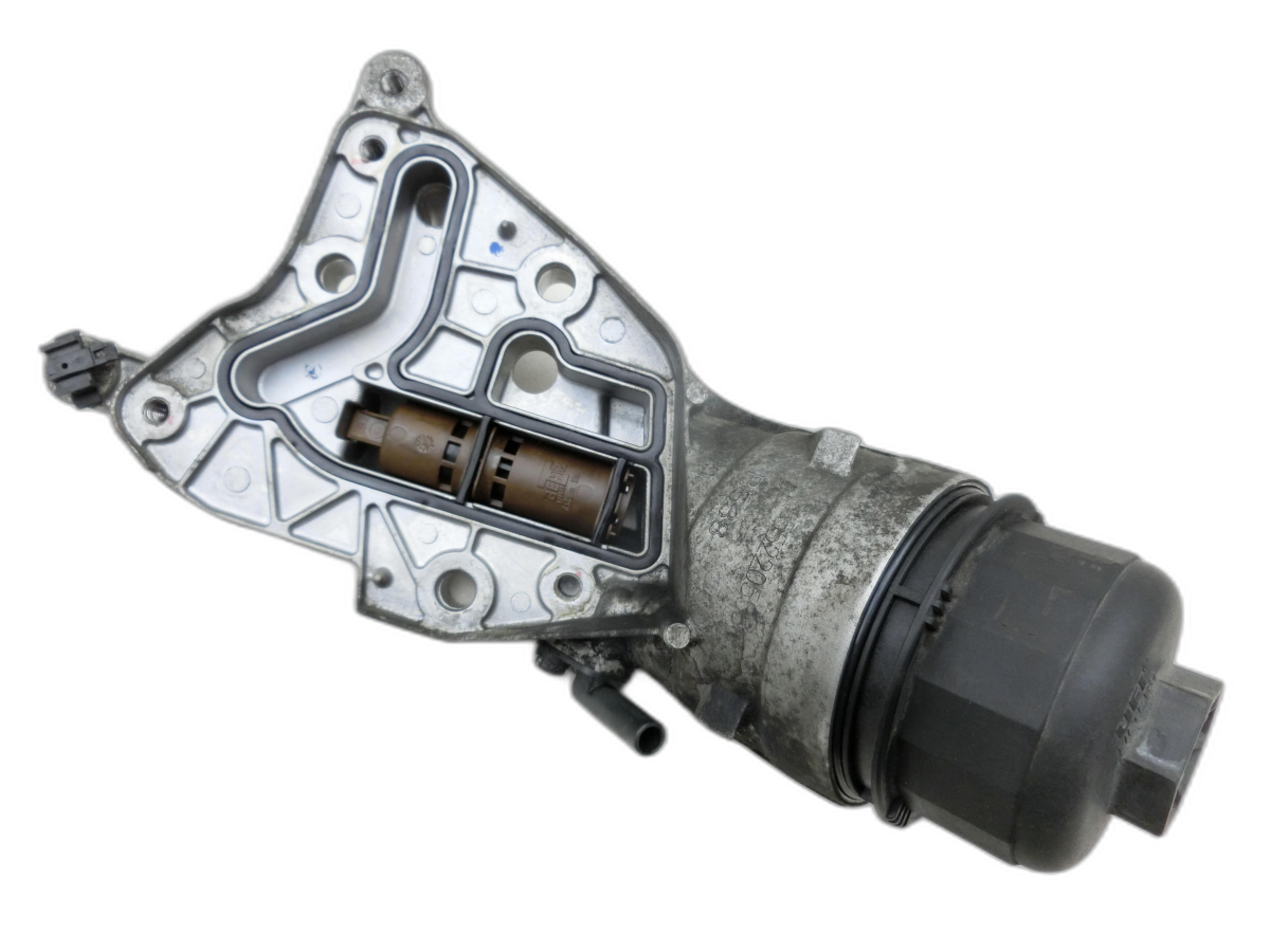 Lancia Delta III 844 08-11 JTD 1,6 88KW 198A2000 Ölfiltergehäuse Gehäuse Halter für Ölfilter  - Bild 1