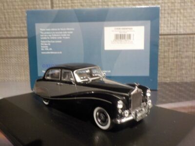 Rolls Royce Silver Cloud/Hooper Empress - Black / Silver - 1/43 Oxford Diecast M