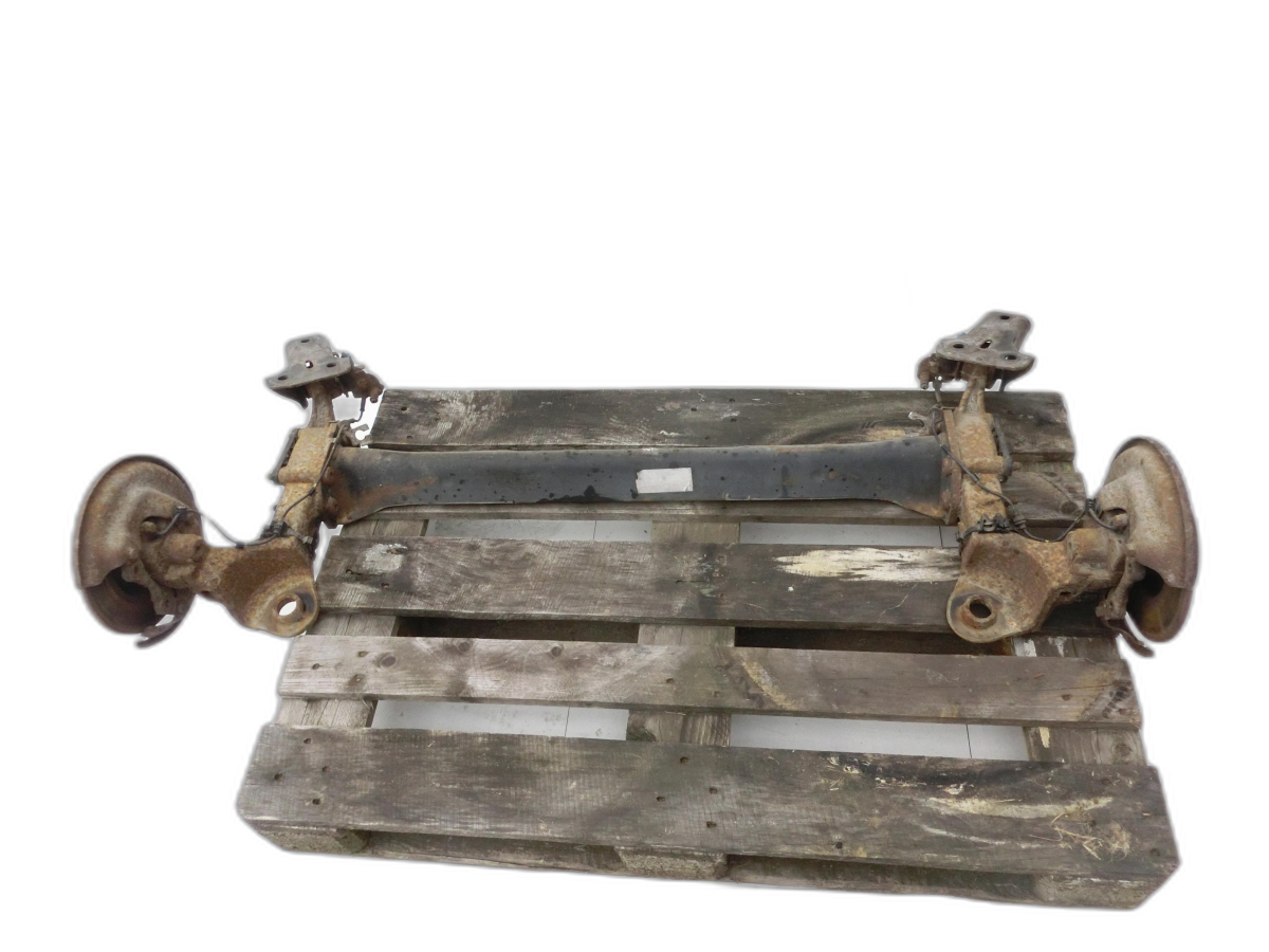 Peugeot 1007 05-09  Hinterachse Achse m. Scheibenbremse  - Bild 1