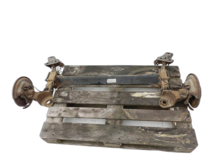 Peugeot 1007 05-09  Hinterachse Achse m. Scheibenbremse  - Bild 1