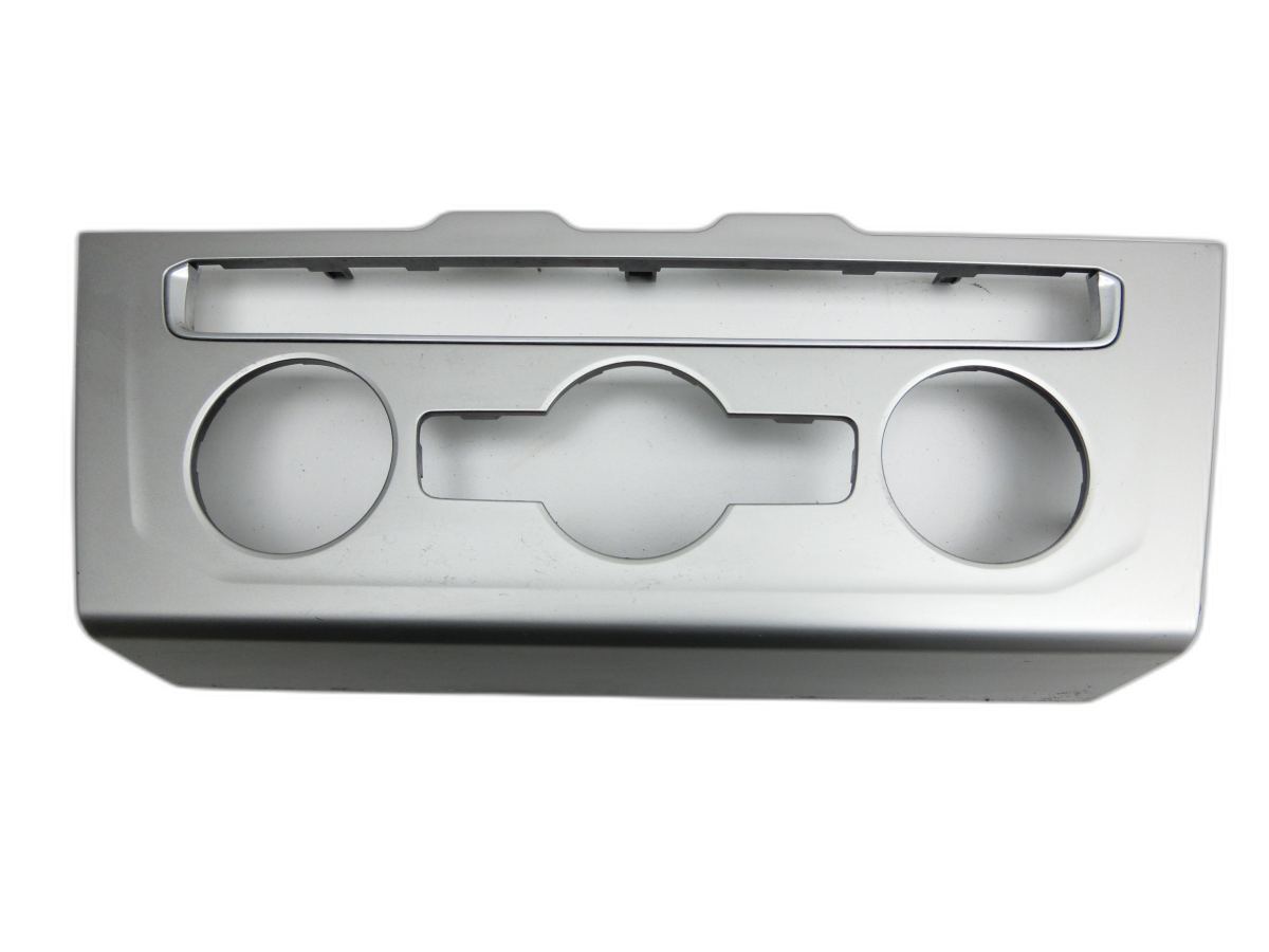 Cornice-Mostrina telaio di montaggio unità comando Siver GRIGIO per VW Passat B8 3G 14-19 - Bild 1