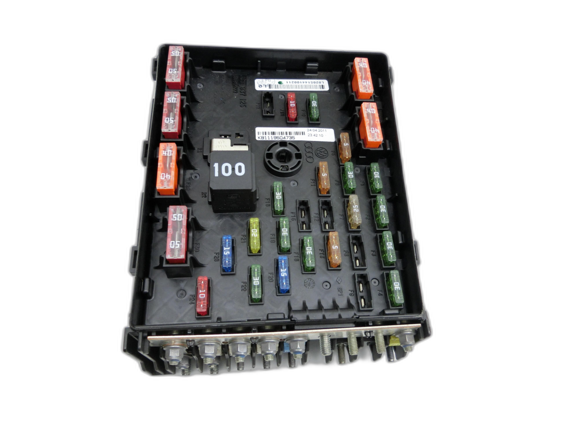 VW Sharan 7N II 10-15 TDI 2,0 125KW Sicherungs Zentralelektrik  - Bild 1