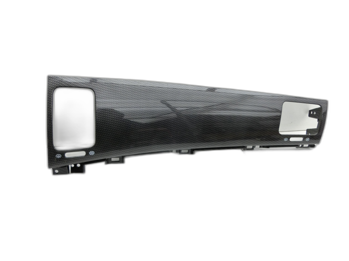 Abertura para Tablero de instrumentos Cubierta derecha Look carbono SSangyong Korando CK 10-13 - Bild 1