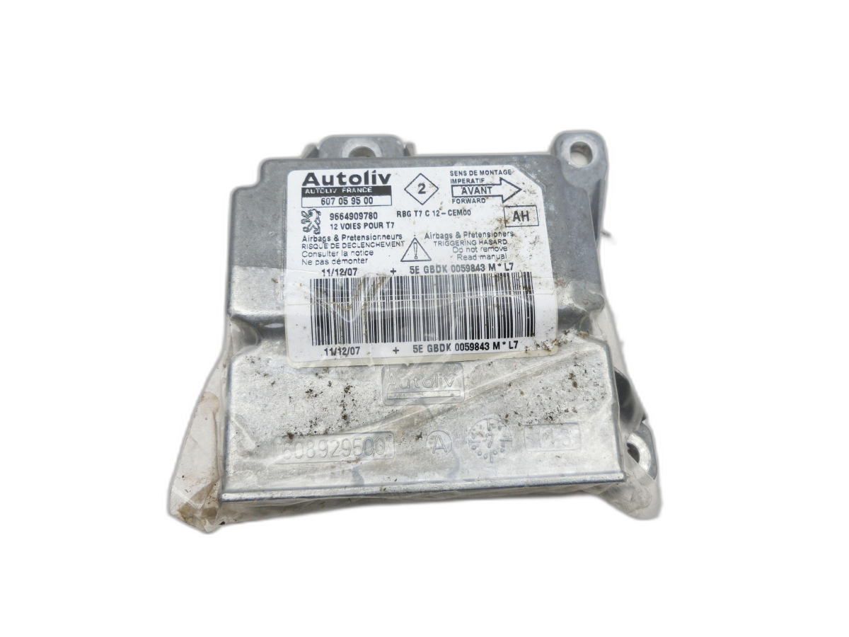 Peugeot 308 I 07-11 Airbag Steuergerät Airbagsteuergerät  - Bild 1