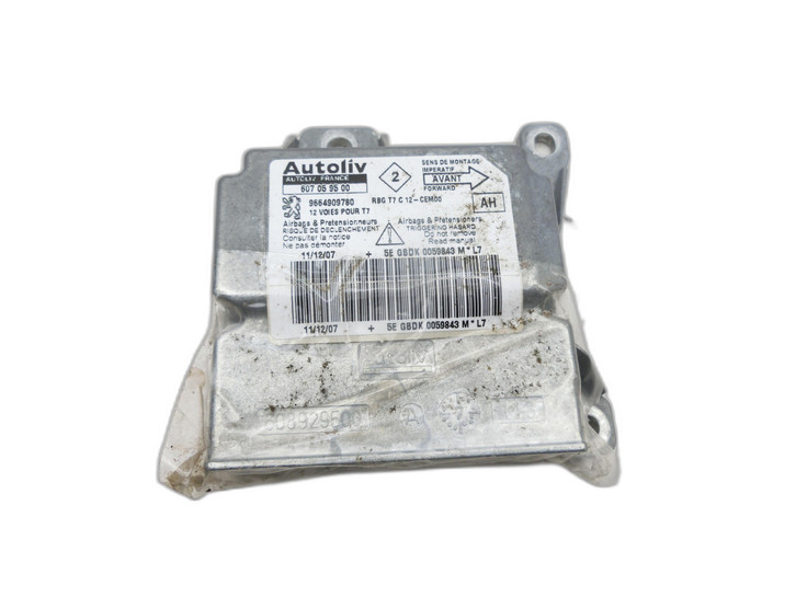 Peugeot 308 I 07-11 Airbag Steuergerät Airbagsteuergerät  - Bild 1