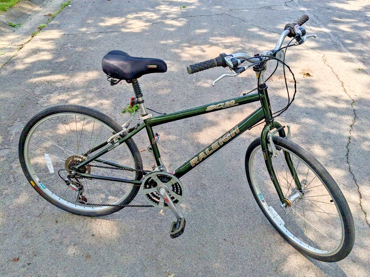 Raleigh SC30 Gen 2 Vintage Chromoly Hybrid Bike - 21 Speed, 16