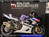 Suzuki Gsxr-1000 K4 Motorcycle Blue and white