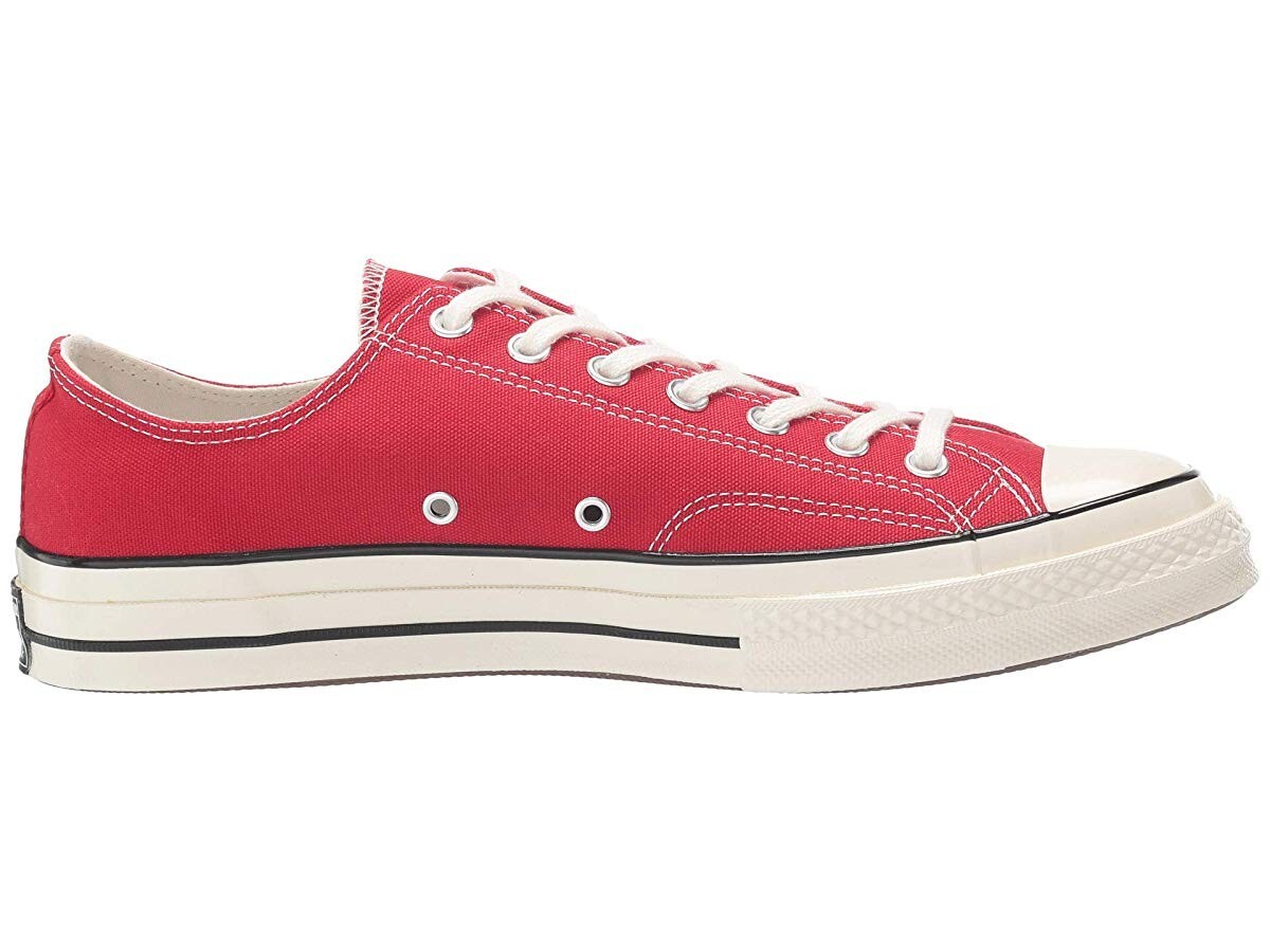 Converse Chuck 70 Ox Red/Ivory Canvas Sneakers 164949C Mens