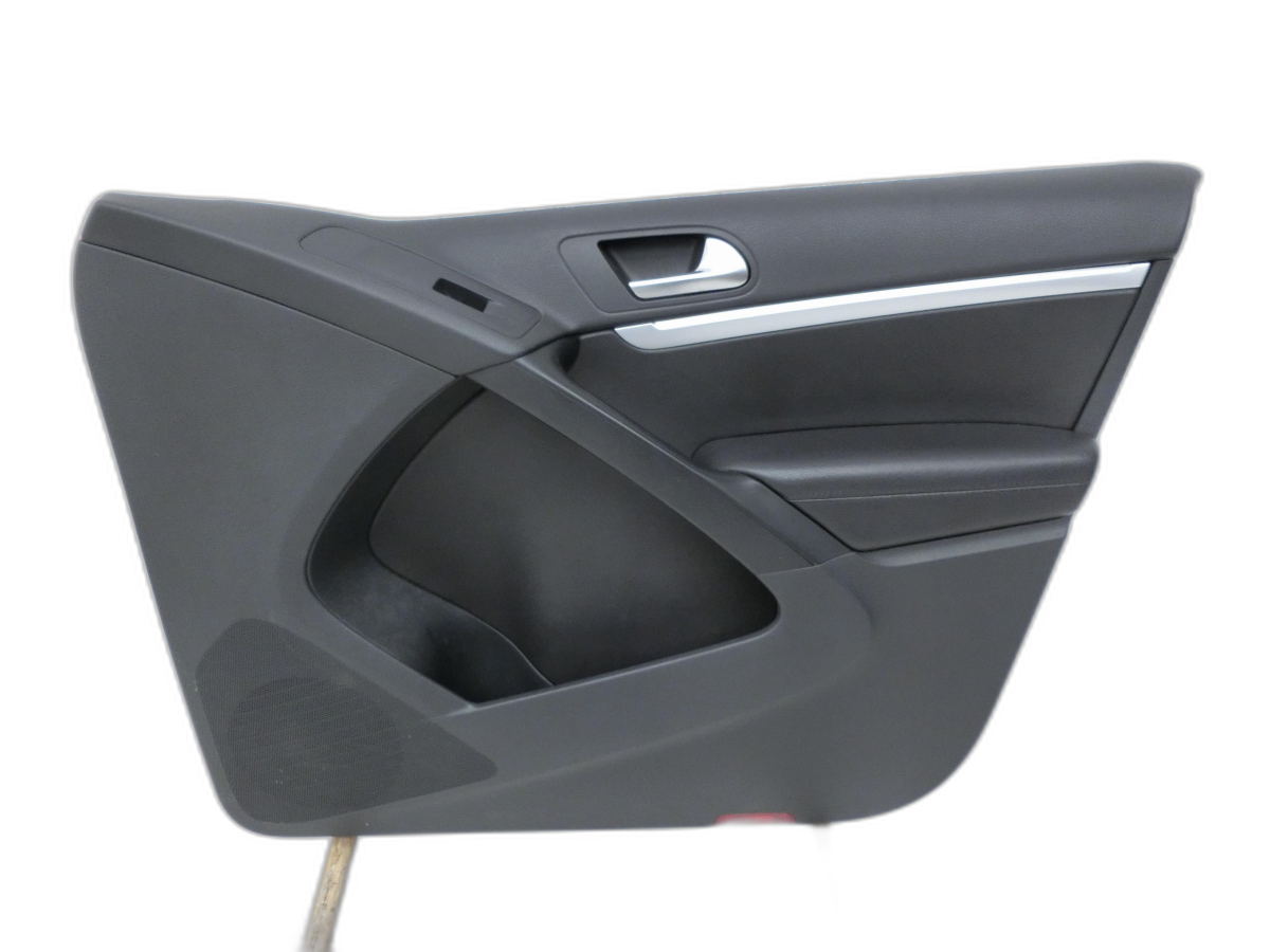 VW Tiguan I 5N 11-16  Türverkleidung Türpappe Rechts Vorne Titanschwarz  - Bild 1