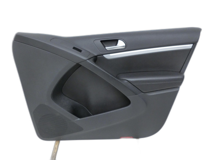 VW Tiguan I 5N 11-16  Türverkleidung Türpappe Rechts Vorne Titanschwarz  - Bild 1