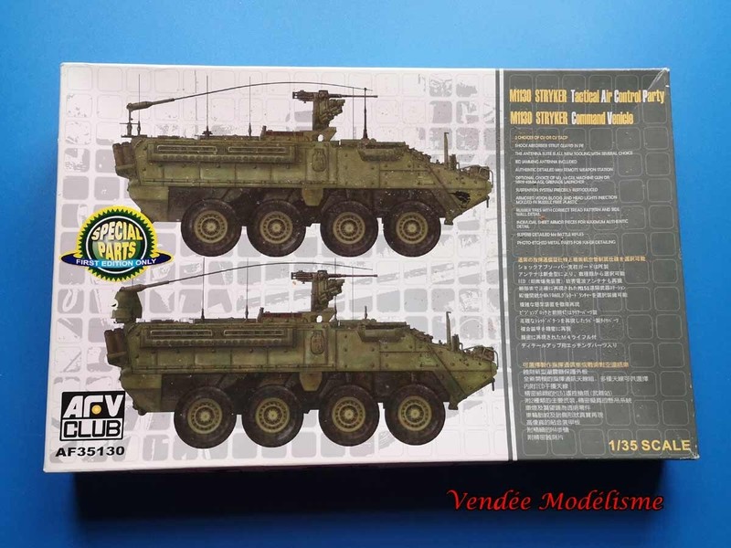 Maquette Militaire - Afv Club  Af35130, M1130 Stryker  Cv Tacp  1/35