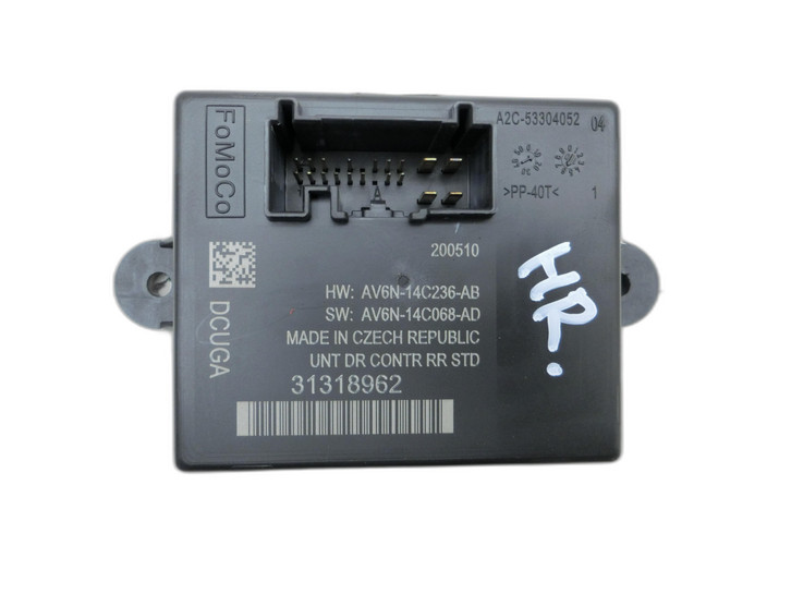 Volvo V60 I D3 10-13 Steuergerät ECU Modul Türsteuergerät Rechts Hinten  - Bild 1