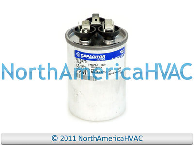 ころん GE Z97F5504-4 uf MFD 370 Volt VAC Genteq® Replacement Oval