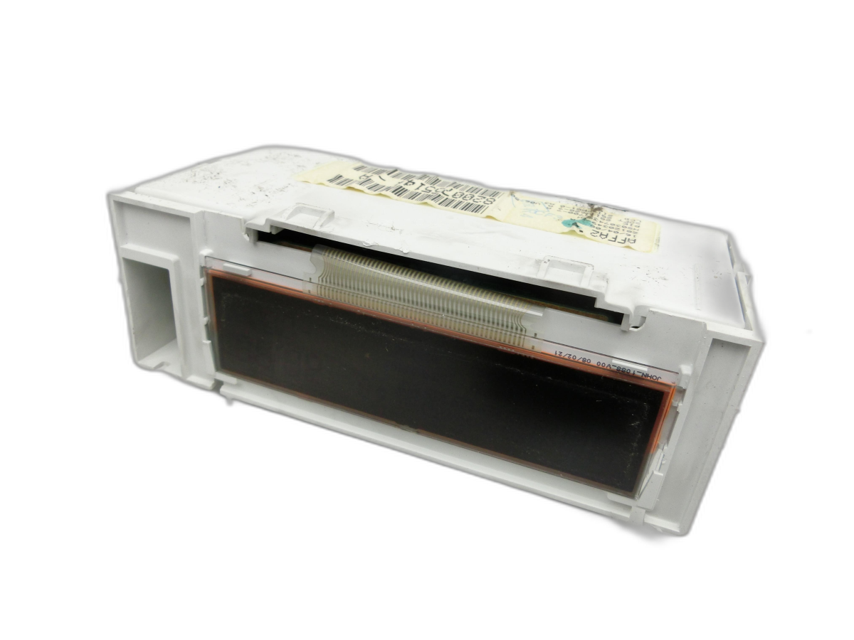 Renault Clio III 3P 09-12 Bordcomputer Uhr Display Monitor  - Bild 1